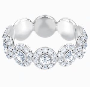 Swarovski Angelic Ring White Rhodium Plated Band